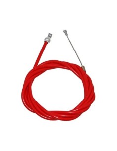 Brake Cable 70/75 w/Liner Red.